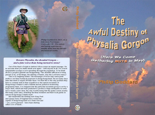 Book cover for 'The Awful Destiny of Physalia Gorgon'